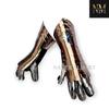 Crusader Knight Gauntlet Armor Functional Finger Cosplay LARP Reenactment view 4