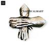 Medieval Knight Gauntlet Armor Fully Functional Finger Armor Cosplay LARP view 2