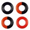 Miokun 4 Pack Golf Club Weights Golf Weight Rings (Red,Black,Black Mixed Red) view 1