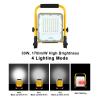 WHYUNM26 30W LED Spotlight Outdoor Portable Light Portable Camping Lantern USB Rechargeable Waterproof Emergency Flashlight for Garden Yard view 2