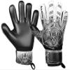 Keeperking Soccer Goalie Goalkeeper Gloves for Kids Boys Youth & Adult,Latex Strong Grip Palms with Removable Finger Spines Protection Children Football Gloves for Training/Match (6,Black-FS) view 1