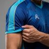 Arcarius Men's Pro Soccer Jersey  Moisture Wicking Match or Goalie Uniform (Dark Blue, Small) view 4