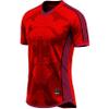 Arcarius Men's Pro Soccer Jersey  Moisture Wicking Match or Goalie Uniform (Red, X-Small) view 1