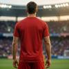Arcarius Men's Pro Soccer Jersey  Moisture Wicking Match or Goalie Uniform (Red, X-Small) view 3