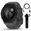 Wearable4U - Garmin Descent G1 Rugged Dive Computer, Multiple Dive Modes, Slate Gray with Power Bundle view 1