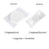 Jucoan 100 Pack Large Compressed Towels Tablets for Travel, Individually Packed Portable Coin Tissue Disposable Face Washcloth for Camping Hiking Sports Hotel Beauty Salon, 12 x 16 Inch view 3