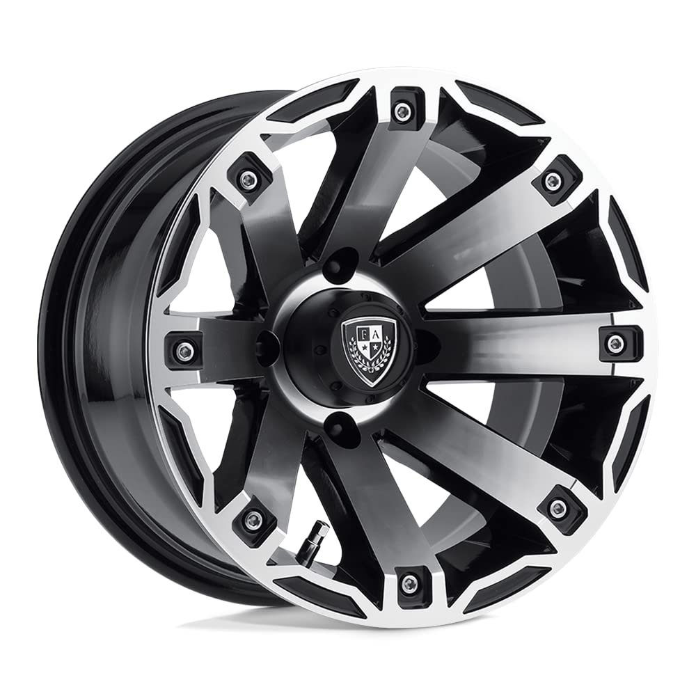 Fairway Alloys FA143 Rage 12X7 4X4.0 MACH G-BLK -47MM 1 Wheel