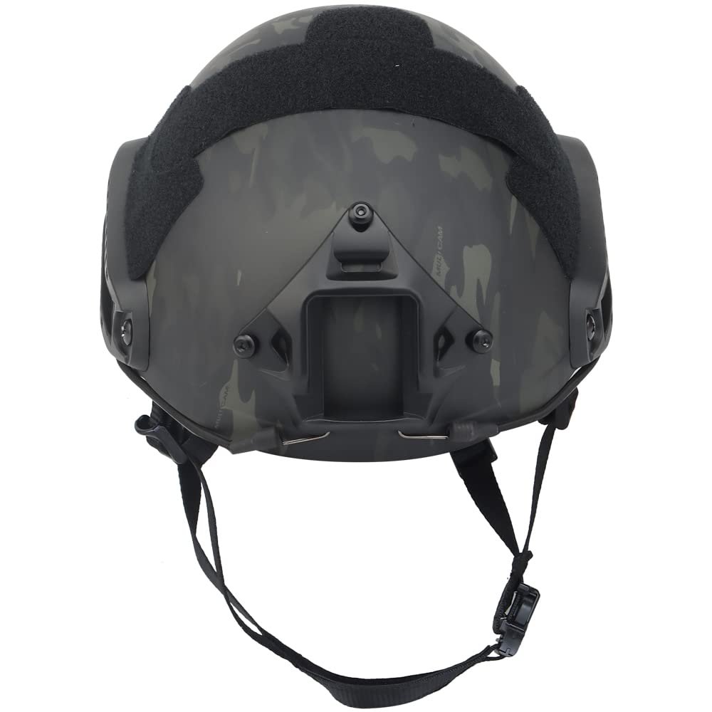 Adjustable Fixed Knob Multifunctional Tactical Airsoft Paintball Fast Helmet for Airsoft Paintball CS War Game Outdoor Sports.