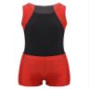 Hansber Kids Boys Gymnastics Leotard Unitard Tumbling Dance Biketard Gym Training Bodysuit Jumpsuit Dancewear Red 6 view 1