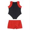 Hansber Kids Boys Gymnastics Leotard Unitard Tumbling Dance Biketard Gym Training Bodysuit Jumpsuit Dancewear Red 6 view 4