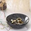 Gifts for Mom 4.72 Inch Small Decorative Bowl Ring Dish Marble Tray, Mothers Day Gifts Jewelry Dish Ring Trinket Holder Key Catchall Bowls, Marble Vanity Tray for Display Home Decor Bride Gifts view 4