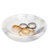Birthday Gifts for Mom 4.72 Inch Small Decorative Bowl Ring Dish Marble Tray, Jewelry Dish Ring Trinket Holder Key Catchall Bowls, Mothers Day Gifts Marble Vanity Tray for Display Home Decor view 1