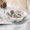 Birthday Gifts for Mom 4.72 Inch Small Decorative Bowl Ring Dish Marble Tray, Jewelry Dish Ring Trinket Holder Key Catchall Bowls, Mothers Day Gifts Marble Vanity Tray for Display Home Decor view 4