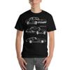 1963 'Vette Split Window Coupe Collector Car Short-Sleeve Unisex T-Shirt Black view 2