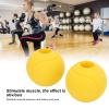 Barbell Grips for Weightlifting & Strength Training  Dumbbell Grips with Thick Silicone Adapter, Non-Slip Design for Reduced Hand Fatigue  Fits 25-30mm Bars, Home Gym Use (Yellow) view 2