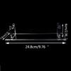 WANLIAN Lightsaber Display Stand Acrylic Desktop Display Case,Lightsaber Show Decoration (Square Transparent 2 packs) view 2