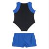 Hansber Kids Boys Gymnastics Leotard Unitard Tumbling Dance Biketard Gym Training Bodysuit Jumpsuit Dancewear Blue 16 view 4