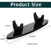 WANLIAN Lightsaber Display Stand Acrylic Desktop Display Case Light Saber Rack Lightsaber Decoration(Oval Black 2 packs) view 2