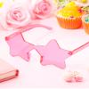 Coume Rimless Star Shape Sunglasses Sun Glasses for Women Men Candy Color Star Glasses Tinted Sunglasses for Women(Pink) view 4