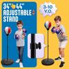 Punching Bag for Kids 8-12 | Kids Punching Bag with Gloves, Boxing Set with Gloves - Fun Karate Ninja Games - Birthday for Boys & Girls - Indoor Outdoor Boxing Equipment view 4
