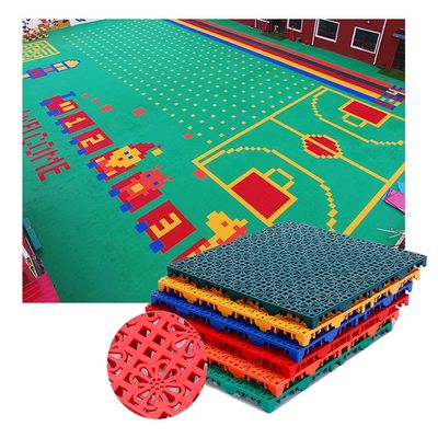 CXKJP Outdoor Modular Interlocking Floor Tiles, Kindergarten School Stadium Splicing Sports Mat, No-Slip Rubber Waterproof Mat, 25x25cm (Color : Yellow, Size : 1PCS)