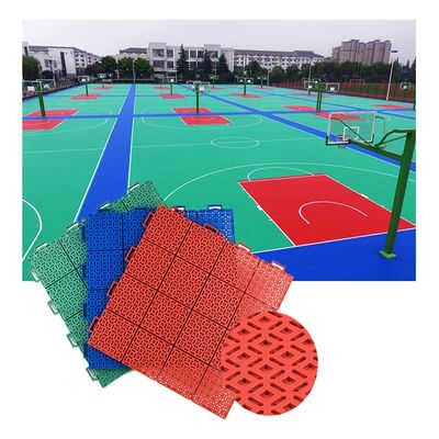 CXKJP Modular Interlocking Floor Tiles, Indoor and Outdoor Stadium Large-Scale Sports Mats Splicing Floor, Cold and High Temperature Resistance (Color : Orange, Size : 1PCS)