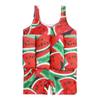 AWIBMK Kids Boys Girls One-Piece Sleeveless Floatation Swimsuit Float Suit Baby Lovely Print with Adjustable Vest Buoyancy Bathing Suit Swimwear Swim Red Watermelon 12-18 Months view 1