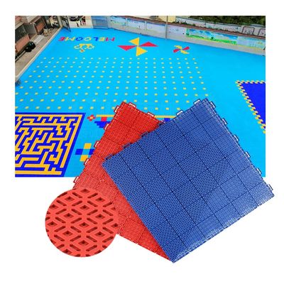 CXKJP 53CM Outdoor Modular Interlocking Floor Tiles, DIY Sports Flooring for School Kindergarten Amusement Park Stadium (Color : Light Green, Size : 1PCS)