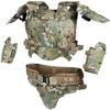 SHENGJIA Airsoft Tactical Armor Set, Tactical Vest Molle Gilet Paintball Vest Adjustable Elbow Shoulder Hip Protector, CS Outdoor Cosplay Costume view 1