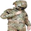 SHENGJIA Airsoft Tactical Armor Set, Tactical Vest Molle Gilet Paintball Vest Adjustable Elbow Shoulder Hip Protector, CS Outdoor Cosplay Costume view 4