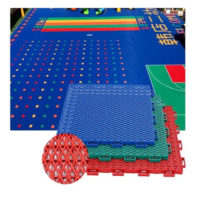CXKJP Modular Interlocking Floor Tiles Sports Floor Mats, Waterproof Floor Tiles for Kindergarten School Basketball Court Amusement Park Stadium 25x25cm (Color : Light Green, Size : 1PCS)