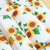 AWIBMK Kids Boys Girls One-Piece Sleeveless Floatation Swimsuit Float Suit Baby Lovely Print with Adjustable Vest Buoyancy Bathing Suit Swimwear Swim Sunflower 6-12 Months view 2