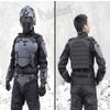 SHENGJIA Airsoft Tactical Armor Set, Tactical Vest Molle Gilet Paintball Vest Adjustable Elbow Shoulder Hip Protector, CS Outdoor Cosplay Costume view 3