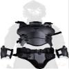 SHENGJIA Airsoft Tactical Armor Set, Tactical Vest Molle Gilet Paintball Vest Adjustable Elbow Shoulder Hip Protector, CS Outdoor Cosplay Costume view 4