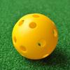 50 Pcs Golf Training Balls Plastic Airflow Hollow with Hole Golf Balls Outdoor Golf Practice Balls Golf Accessories (50 pcs Random Colors) view 2