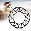 130 BCD Chainring, Aluminium Alloy Bicycle Chainring Bike Chain Wheel Crank Plates Bicycle Accessories Repair Parts Single Disc Sprocket for Road Mountain Bike (52T) view 2