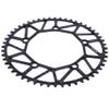 130 BCD Chainring, Aluminium Alloy Bicycle Chainring Bike Chain Wheel Crank Plates Bicycle Accessories Repair Parts Single Disc Sprocket for Road Mountain Bike (52T) view 3