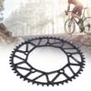 130 BCD Chainring, Aluminium Alloy Bicycle Chainring Bike Chain Wheel Crank Plates Bicycle Accessories Repair Parts Single Disc Sprocket for Road Mountain Bike (52T) view 4