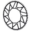 130 BCD Chainring, Aluminium Alloy Bicycle Narrow Wide Chainring Bike Chain Wheel Crank Plates Chainwheel 50T 52T 54T 56T 58T Accessories Repair Spare Parts Single Disc Sprocket for Road Mountain Bike view 3