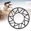 130 BCD Chainring, Aluminium Alloy Bicycle Narrow Wide Chainring Bike Chain Wheel Crank Plates Chainwheel 50T 52T 54T 56T 58T Accessories Repair Spare Parts Single Disc Sprocket for Road Mountain Bike view 4