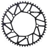 BCD Chainring, 50T 52T 54T 56T 58T 130 High Strength Bike Single Speed Chainrings Ultra Light Round Bicycle Chain Wheel Durable Aluminium Alloy Speed Chains Repair Parts for Mountain Road view 1