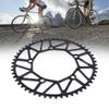 BCD Chainring, 50T 52T 54T 56T 58T 130 High Strength Bike Single Speed Chainrings Ultra Light Round Bicycle Chain Wheel Durable Aluminium Alloy Speed Chains Repair Parts for Mountain Road view 2