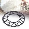 BCD Chainring, 50T 52T 54T 56T 58T 130 High Strength Bike Single Speed Chainrings Ultra Light Round Bicycle Chain Wheel Durable Aluminium Alloy Speed Chains Repair Parts for Mountain Road view 4