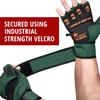 Weightlifting Gloves for Crossfit Workout Training - Fitness Gym Bodybuilding Gloves for Men or Women - Best for Heavy Weight Lifting Exercise Integrated Full Wrist Support Wraps (XL) view 2