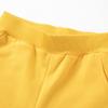 RUKOSU Toddler Baby Boy's Pull On Cotton Jogger Pants Stretch Knit Pants Infant Girls Athletic Sweatpants Bottoms Yellow 4T view 3