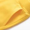 RUKOSU Toddler Baby Boy's Pull On Cotton Jogger Pants Stretch Knit Pants Infant Girls Athletic Sweatpants Bottoms Yellow 4T view 4