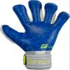 Reusch Attrakt Fusion Ortho-Tec Guardian Goalkeeper Gloves, Gray/Yellow/Blue, Size 8 view 3