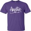 3X-Large Purple Mens Auntie Heart Cute Fashion Aunt Gift Idea T-Shirt view 3