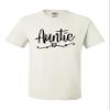 XX-Large White Mens Auntie Heart Cute Fashion Aunt Gift Idea T-Shirt view 3