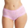 hanky panky Cross Dyed Leopard Boyshort (7J1201P),XS,Rose/Orange Blossom - Rose/Orange Blossom,XS view 1